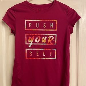 All In Motion girls active wear shirt. Super cute!